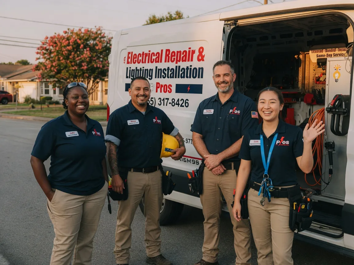 Licensed Electrician company in Shiner, TX